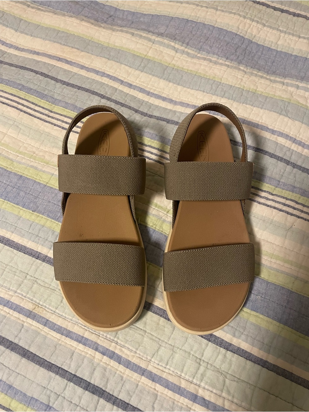 Keens tan Sandals Never worn